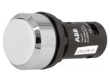 Comutator Alb Apăsare 22mm 1 NO
