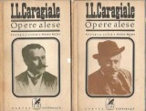 Cumpara ieftin Opere alese Ion Luca Caragiale Nuvele Schite 2 volume Cartea Romaneasca 1972 editie colectie