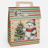 Cutie de Ambalare pentru Cadouri de Crăciun cu Model Ursulet, CMCLASS