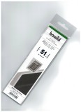 Posete pentru timbre 217x51mm, spate negru