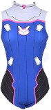 Pentru Cosplay Overwatch Costume de baie DVa Mercy Costum de baie dintr-o bucată, Oem