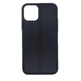 Husa telefon Silicon Apple iPhone 11 Pro Max 6.5 black leather