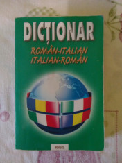 Dictionar roman Italian, Italian roman foto