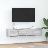 vidaXL Dulapuri TV 2 buc Gri Sonoma 60x31x25,5 cm Lemn prelucrat
