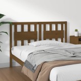 Cumpara ieftin Tăblie de pat, maro miere, 145,5x4x100 cm, lemn masiv de pin