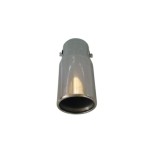 Ornament toba inox Premium, intrare 6 cm, iesire 6.5 cm, lungime 14.5 cm Cod: 7656