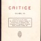 C3898N Critice de Eugen Lovinescu, volumul VIII, fără an, ediție interbelică