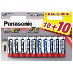 Baterii Panasonic Everyday Power LR6/AA 20 bucati foto