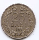 Romania 25 Bani 1955 - Cupru-nichel, 22 mm, KM-85.3