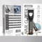 Masina de tuns barbati fara fir Kit masina de tuns tunsoare Set de ingrijire LED-uri digitale