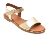 Cumpara ieftin Sandale FLAVIA PASSINI aurii, 2921006, din piele naturala