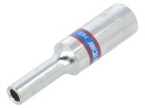 Cap tubular 1/4" 12 puncte 50mm lungime