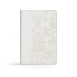 CSB Bride&#039;s Bible, White Leathertouch