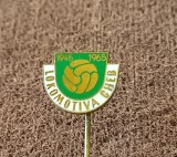Insigna fotbal - LOKOMOTIVA CHEB (CEHIA) aniversare 20 ani 1945/1965