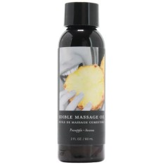 Masaj - Earthly Body Ulei Comestibil de Masaj 60 ml Masaj Fin cu Ingrediente Naturale - Ananas