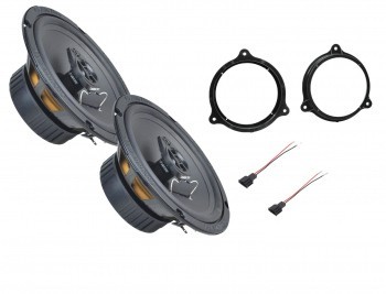 Pachet boxe Seat Leon III usi spate GROUND ZERO seria Ferrum 80W RMS foto