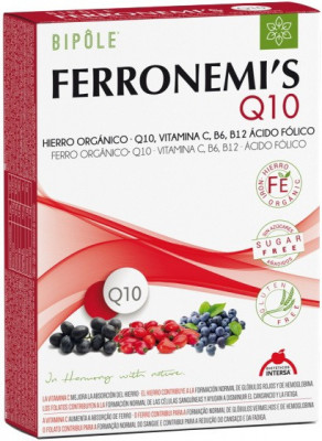 FERRONEMI S Q10 - formula naturala pentru absorbtia fierului, 20X10ML foto