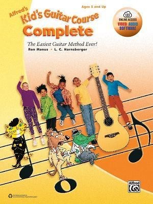 Alfred&amp;#039;s Kid&amp;#039;s Guitar Course Complete: The Easiest Guitar Method Ever!, Book &amp;amp; Online Audio foto