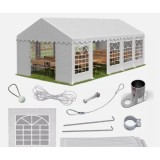 Cumpara ieftin Cort Evenimente 4x6 m Alb &ndash; PVC Rezistent, Ideal pentru Nunti, Petreceri si Targuri