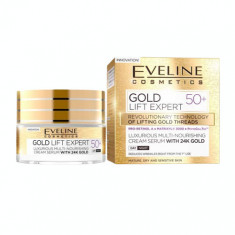 Crema de zi si de noapte Gold Lift Expert 50+, 50ml, Eveline Cosmetics