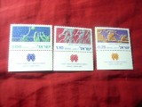 Serie Israel 1975 - Concurs sportiv Hapoel , 3 valori