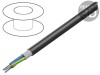 Cablu HELUTHERM&reg; 145 MULTI 3G0,75mm2 flexibil negru
