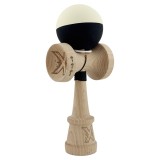 Kendama X Originala, Profesionala, Cyrax, Rubber Grip, Cupe Mari KING SIZE V3, Gaura in Baza, Rulment Metalic, din lemn 18 cm, Ata 62/65 cm, Bicolor G