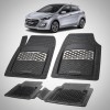 Covorase Auto Hyundai i30 II (2012-2017) - Cauciuc Tip Tavita -Silver