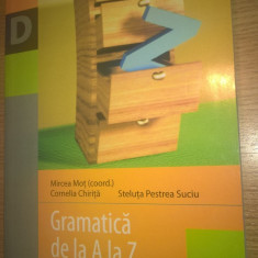 Gramatica de la A la Z - Mircea Mot (coord.), (Editura Paralela 45, 2006)