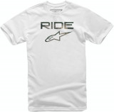 Tricou Alpinestars Ride 2.0 Camo TEE culoare Alb marime XL Cod Produs: MX_NEW 303017754PE