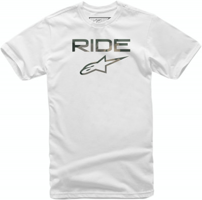 Tricou Alpinestars Ride 2.0 Camo TEE culoare Alb marime L Cod Produs: MX_NEW 303017753PE foto