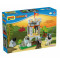 Set constructii Castel cu turnuri colorate din cuburi 90 pcs Unico Plus