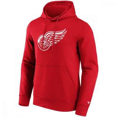Detroit Red Wings hanorac de bărbați cu glugă Primary Logo Graphic Hoodie red - XS foto