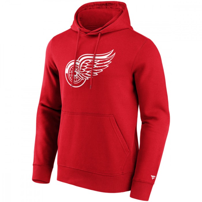 Detroit Red Wings hanorac de bărbați cu glugă Primary Logo Graphic Hoodie red - XS