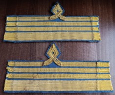 C3 - Grade militare maneca - comandor pilot aviatie - piesa de colectie!