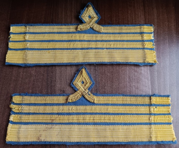 C3 - Grade militare maneca - comandor pilot aviatie - piesa de colectie!