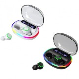 Casti Bluetooth HD Sound TWS fara Fir cu Power Bank si Display Led BT36 2J026 XXM