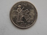 QUARTER DOLLAR 2000 P COMEMORATIV-MASSACHUSETTS