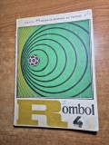 revista rombol tehnic decembrie 1979 - federatia romana de fotbal - colegiul central al antrenorilor