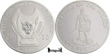 2010, 10 Francs - Warriors of the World - Centurion - Republica Democrată Congo, Africa