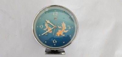 CEAS CHINEZESC MECANIC ANII 80 , MODEL CU PESTISORI , FUNCTIONEAZA , CITITI DESCRIEREA , foto