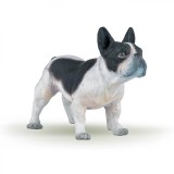 Papo Figurina Catel Rasa Bulldog Francez, Rase De Caini Si Pisici