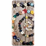 Husa silicon pentru Xiaomi Remdi Note 4X, Colorful Buttons Spiral Wood Deck