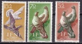 Ifni 1957 fauna pasari porumbei MI 164-166 MNH