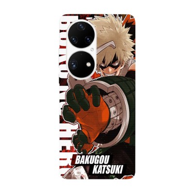 Husa compatibila cu Huawei Nova Y70 model Boku no hero Bakugou Katsuki, Silicon, TPU, Viceversa foto