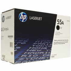 Toner CE255A black original HP55A foto