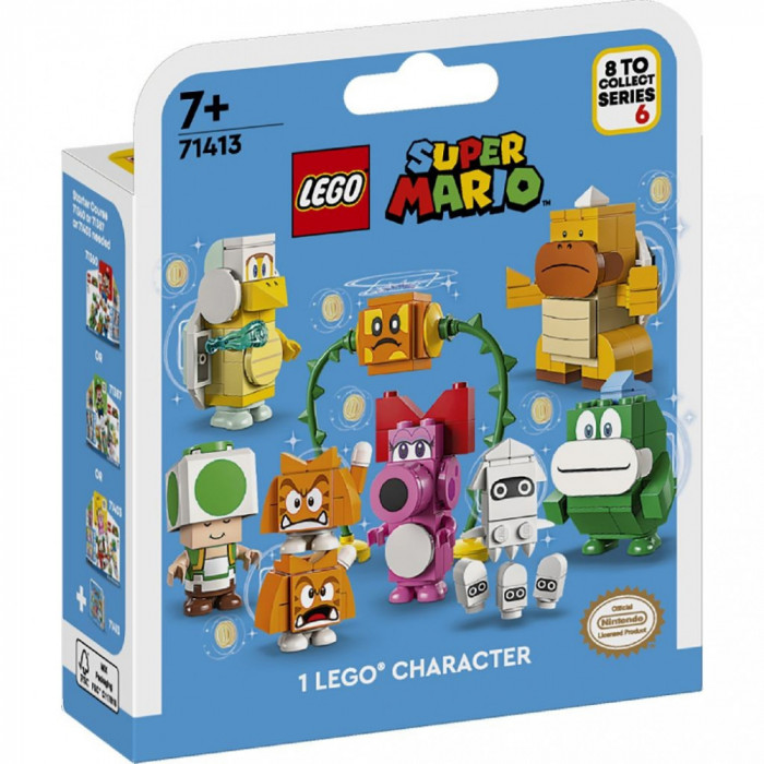 LEGO SUPER MARIO PACHETE CU PERSONAJE SERIA 6 71413 SuperHeroes ToysZone