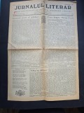 Ziarul Jurnalul Literar No. 36/Anul I - Director G. Călinescu