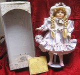 PAPUSA PORTELAN LEONARDO COLLECTION CU CERTIFICAT AUTENTICITATE SI SUPORT METAL 44 CM