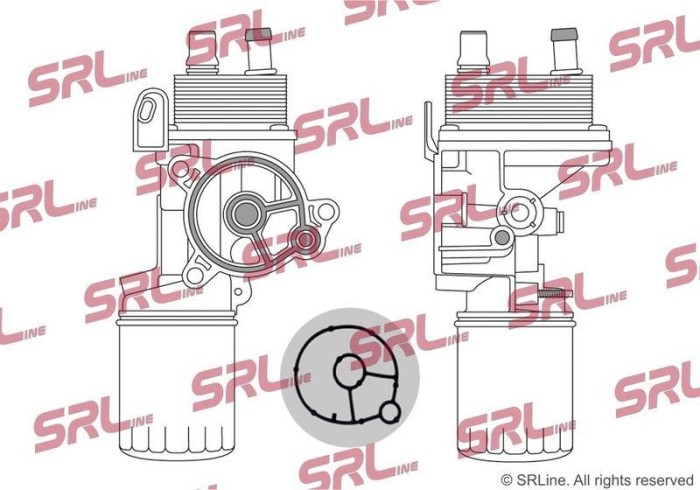 Radiator racire ulei motor, termoflot Citroen C4 C5 Ds4 Ds5 Jumper Jumpy; Ds 4 5 7; Ford C-Max Focus Galaxy Kuga/Escape Mondeo S-Max; Opel Grandland